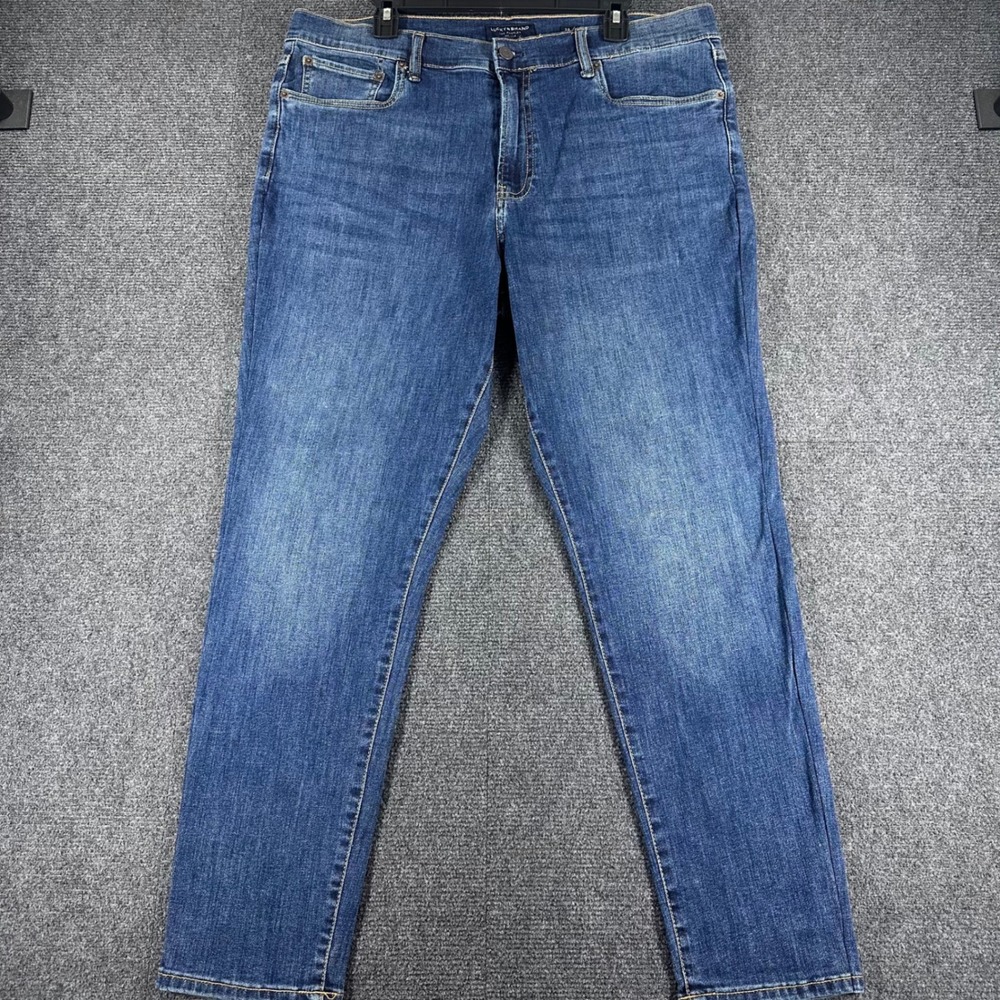 Lucky Brand Jeans Mens 38x30 Blue 412 Athletic Slim Vinton Denim Pants